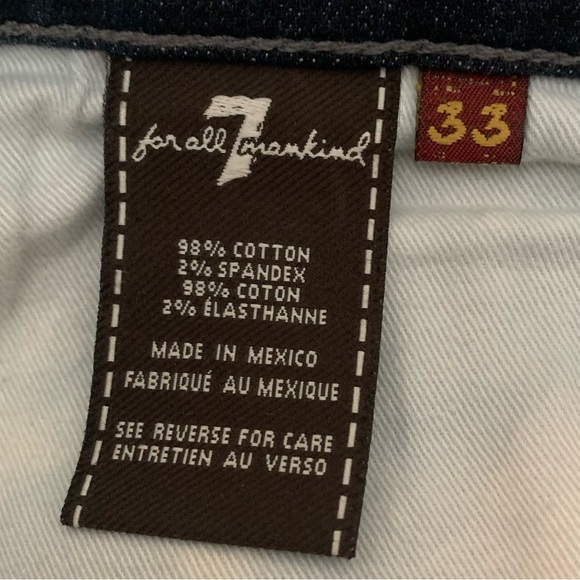 7 For All Mankind Slimmy 33x34 - Picture 12 of 12